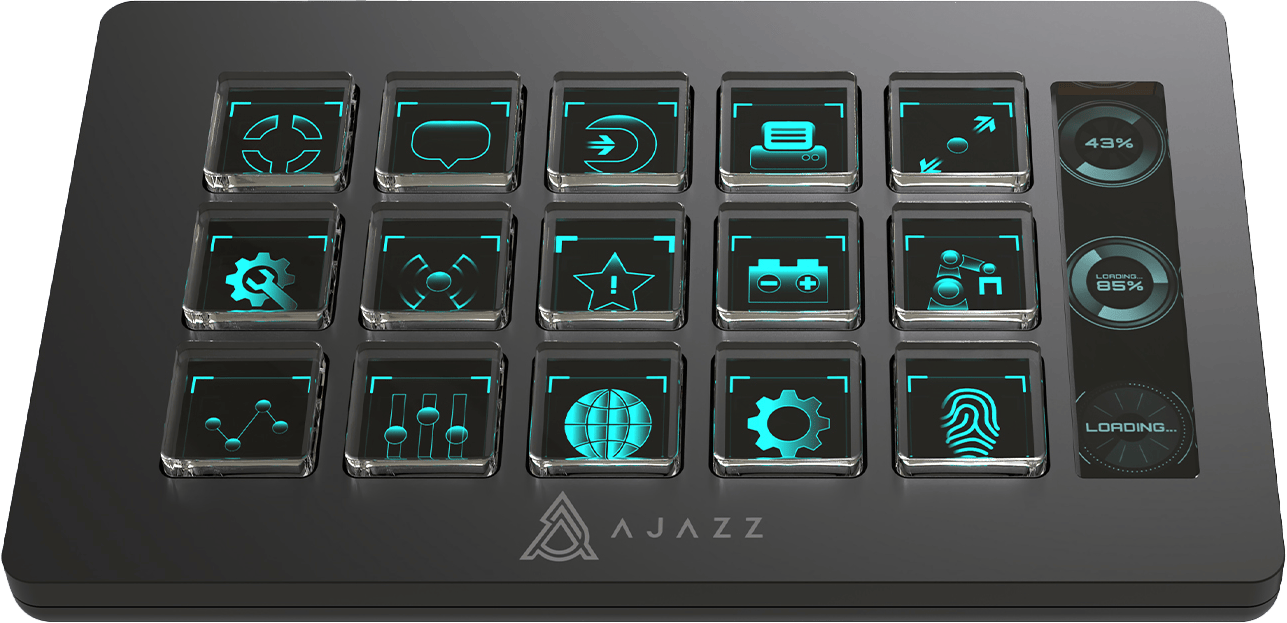 Пульт управления трансляцией Ajazz AKP153E USB Black (AKP153E-B)